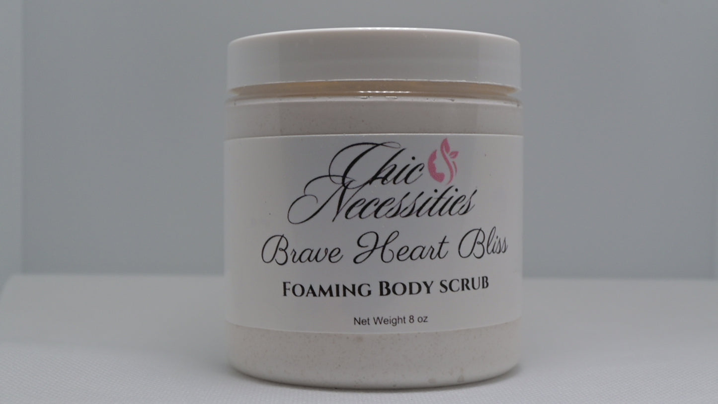 Brave Heart Bliss Foaming Body Scrub
