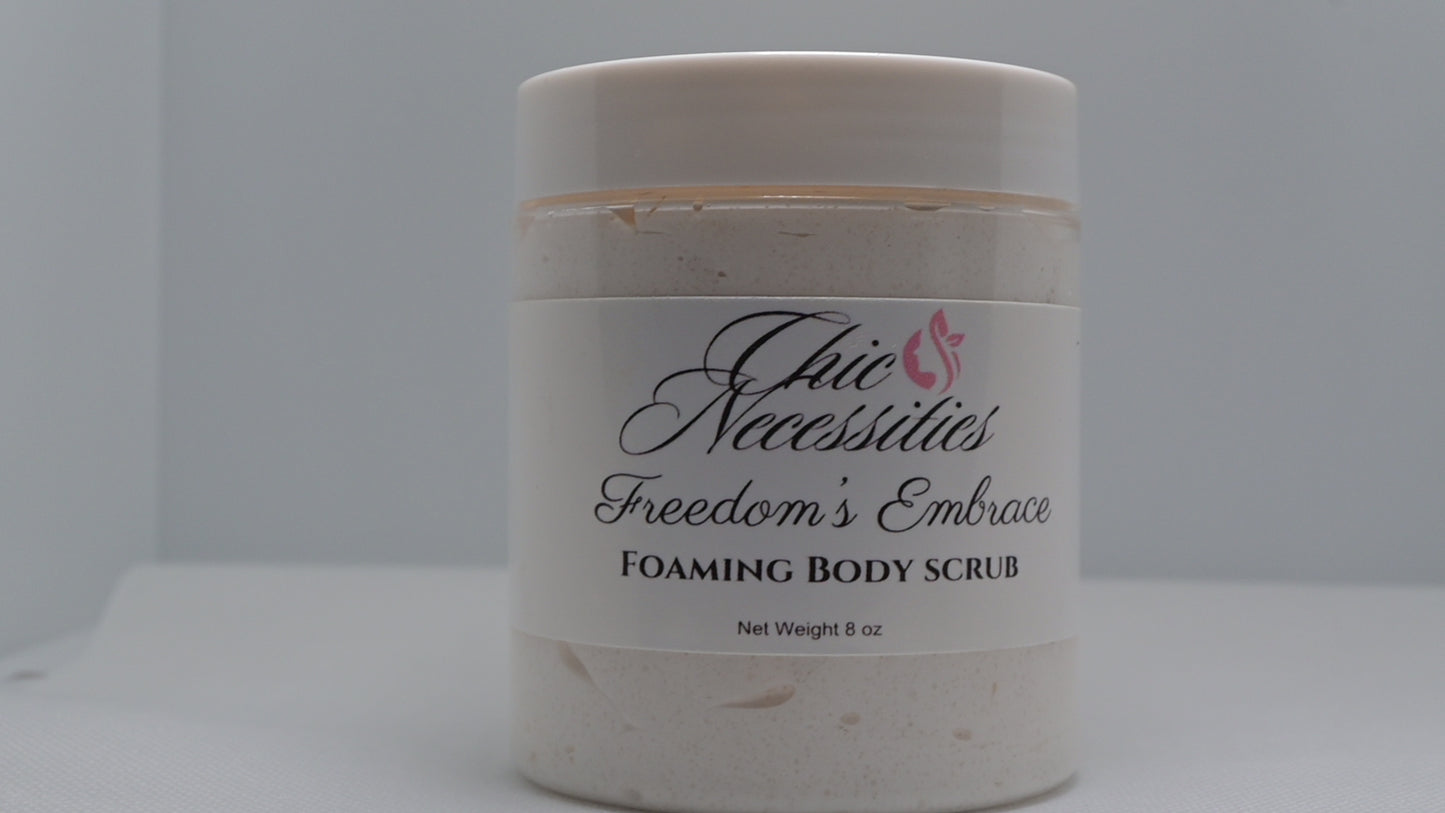 Freedom's Embrace Foaming Body Scrub